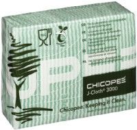 Chicopee Case of 500 Green Multi-purpose Wipes for Food Industry, General Cleaning Use