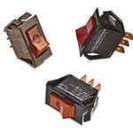 Switch Rocker OFF None ON SPST Quick Connect Rocker 15A 250VAC 100000Cycles Bulk