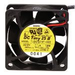 FAN,12VDC,19CFM,60X60X25,140mA BALL,5w/conn,UL/CSA/TUV,1.8W