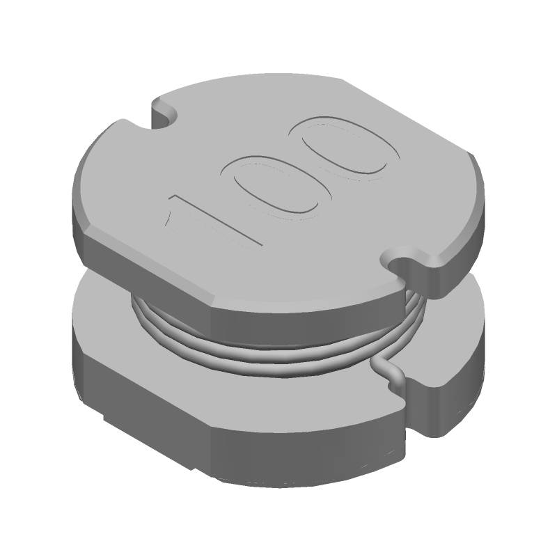 SMD Power Inductor 100uH 1.3A Ferrite Unshielded 10%