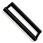 48 Pos DIP Socket, 1.78mm Pitch, Wire Wrap, Gold, 100V AC