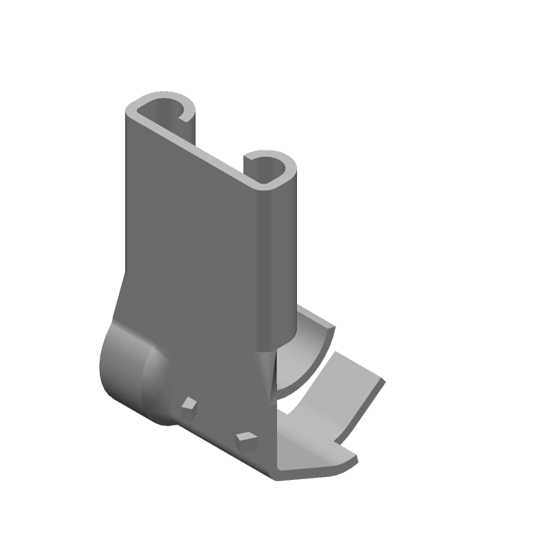 Faston 250 Receptacle, Right Angle, Tin Plated Bronze, 18-12 AWG