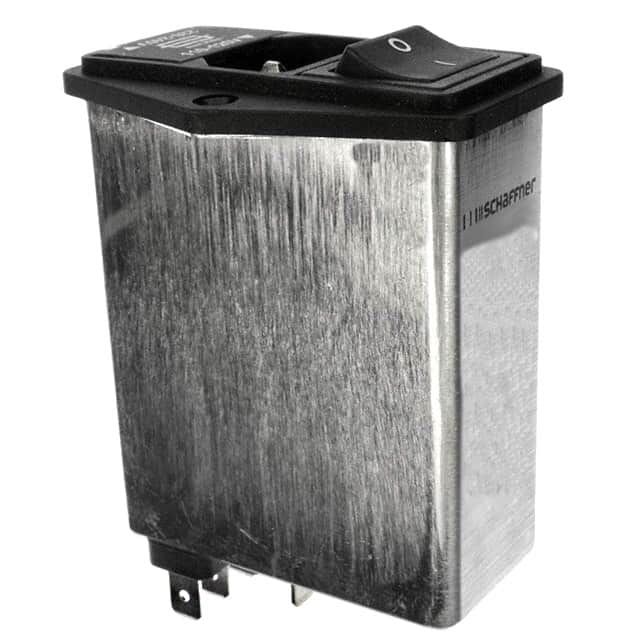 Mains Power Connector, 1A, 250VAC, Male, Fuse, 7.5mH