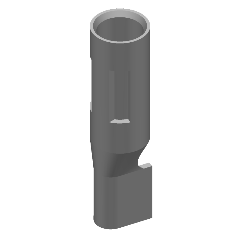 Bronze Cable Mount Contact, Tin Plated, 18-22AWG, ELV Compliant