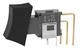 Rocker Switches ON-ON .250 WIDE BLK VERTICAL PC .4VA
