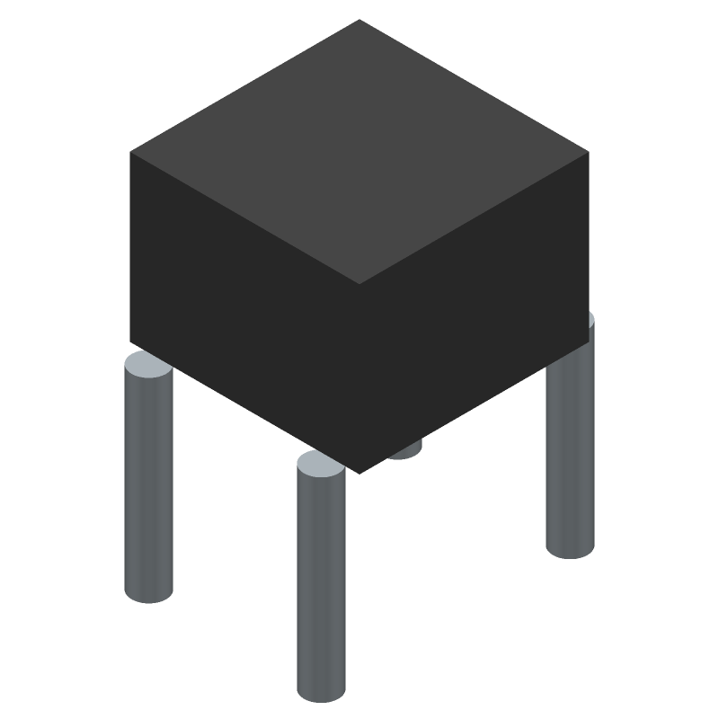 Keypad Switch, 1 Switches, SPST, Momentary, 0.02A, 15VDC, 1.4N, 4 PCB Hole Cnt, Solder Terminal, Through Hole-straight,