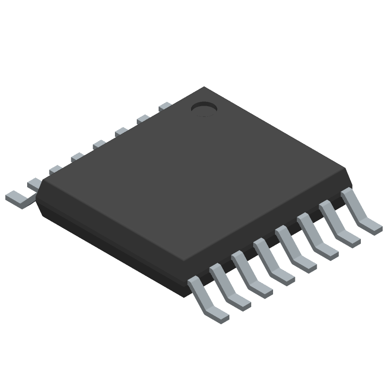 8-Ch I²C LED Driver, 25mA, 5.5V, 400kHz, TSSOP