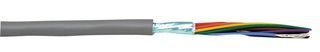 20AWG 6C Shielded Multi-Conductor Cable, 300V, 105°C, PVC