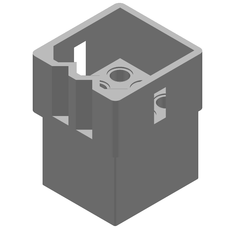 9 Pos Rectangular Connector, Wire-to-Wire, 13A, 250V, Crimp