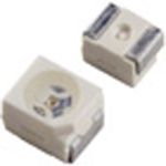 Green LED Emitter, 30mA, 120° Viewing Angle, PLCC SMD