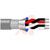 Multiconductor Cable,2Pr,22AWG,7x30,TC,PVC ins,Foil&Braid,Chrome PVC jkt,CMG