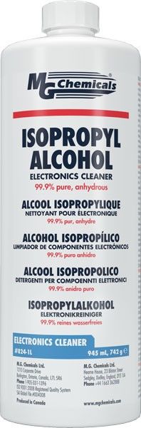 Contact Cleaner Liquid, Lead-Free, 742g Bottle