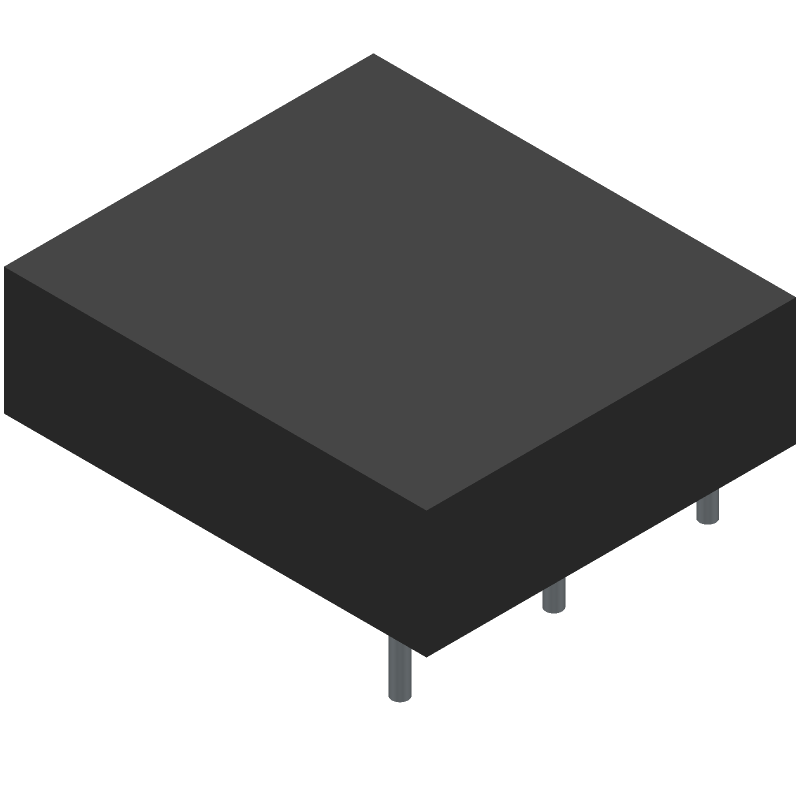 15W DC-DC Converter, 2x15V, 500mA, Isolated, 9-36V In