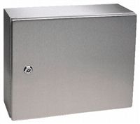 AE IP66 Wall Box, 304 Stainless Steel, Grey, 380 x 300 x 210mm