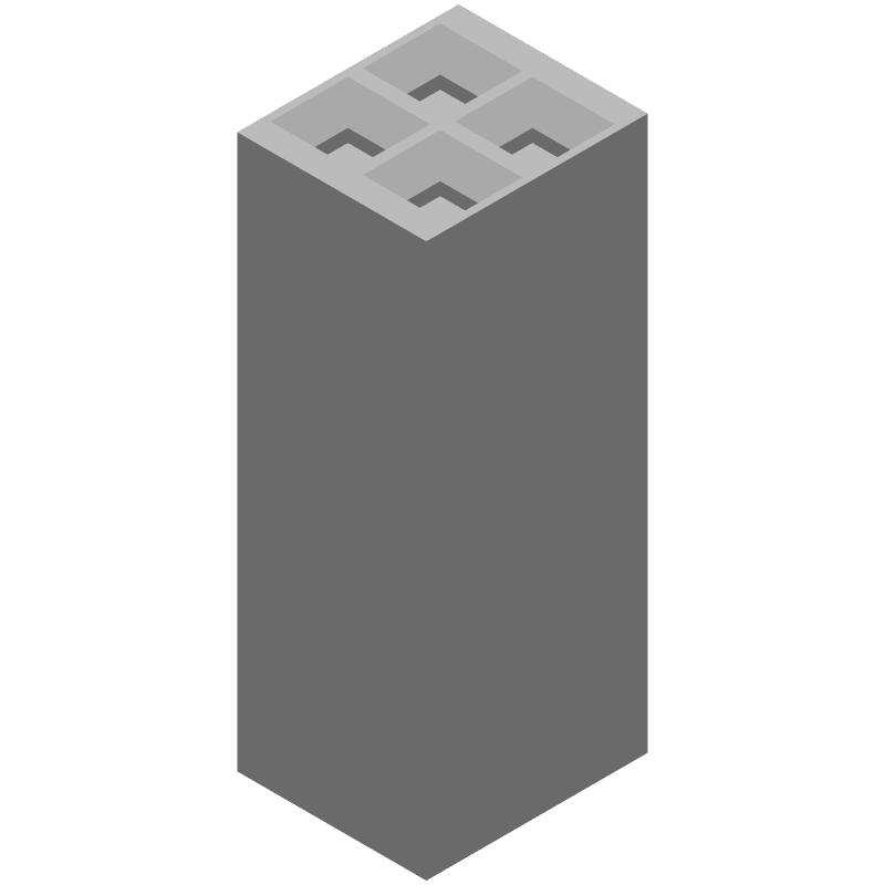 4 Pos 2.54mm Crimp Receptacle Housing, 3A, 250V, Black