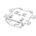 Conn Micro USB Type B RCP 5 POS 0.65mm Solder RA SMD 5 Terminal 1 Port