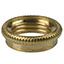 HDWR SWITCH NUT BRASS KNURLED