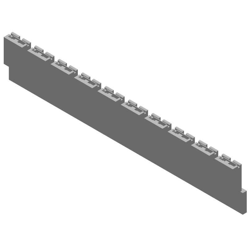 2 Pos 2.54mm Female Shunt Jumper, Straight, 3A