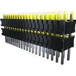 20-Contact Surface Mount Board Stacker, 1.27mm Pitch, -55°C to 125°C