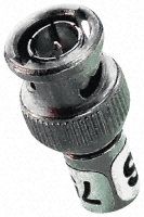 Sofim 75 Straight BNC RF Terminator, Plug, Cable Mount, 1W Average Power Rating