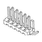 24-Contact HDR Unshrouded Header, 3.96mm Pitch, 250V, 7A