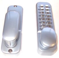 LOCK, MORTICE LATCH, W/HOLD; Product Range:-; Colour:Silver