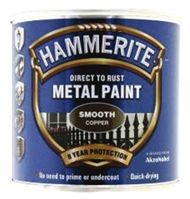 Hammerite Copper 250mL Smooth Finish Galvanising Paint & Spray For Use With Anti-Corrosion