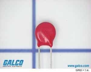 MOV 150VAC/200VDC Radial 1.2kA 264V Thru-Hole