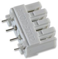 Terminal Block, Barrier, 4POS, 22AWG