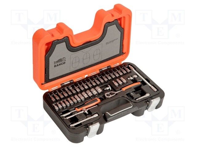 BAHCO   S460   SOCKET SET, 1/4"DRV