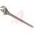 Crescent;  Wrench;  Adjustable;  2-7/16In.;  24In. Long;  Chrome Finish;  Tapered;  Steel