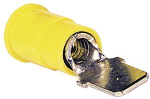 Disconnect Terminal 10-12AWG Copper Yellow M 26.67mm Electro Tin