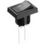 Illuminated Rocker Switch SPDT 20VAC/20VDC 400mA Gold Lug