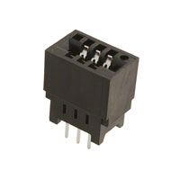 6 Pos Card Edge Connector, 2.54mm Pitch, Straight, Thru-Hole, 3A