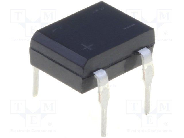 Bridge rectifier 160 V 1 A DIL-4, B80D, Diotec