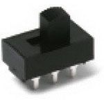 DPDT Slide Switch, 12A 250VAC, Thru-Hole PC Pins
