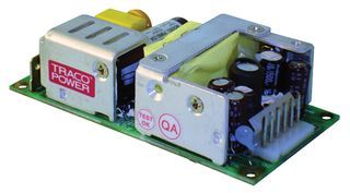 TRACOPOWER TOP 60522 AC/DC Open Frame Power Supply, Fixed, 55W, 5V, 6A, 12V, 3A, -12V, 500mA