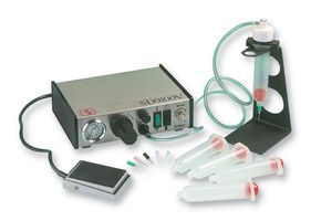 DISPENSER, LIQUID, PRECISION; Applicator Type:-; SVHC:No SVHC (16-Jun-2014); Accessory Type:Liquid Dispenser; Airflow:100 psi; External Depth:240mm; External Length / Height:70mm; External Width:220mm; For Use With:Dispensing Fluxes,;RoHS Compliant: NA