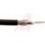 Coaxial Cable, 1C/18 RG6/U FL+60%AL CL2/CM, Black, 500 FT, Shielded