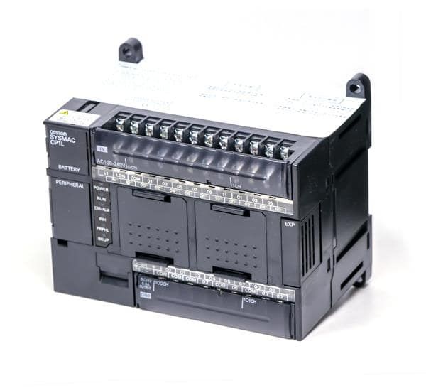 Omron CP1L PLC CPU, Transistor Output, USB Networking Computer Interface, 10K steps Program Capacity