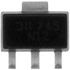 PNP BJT Transistor, 45V, 1A, 150MHz, SOT-89, SM