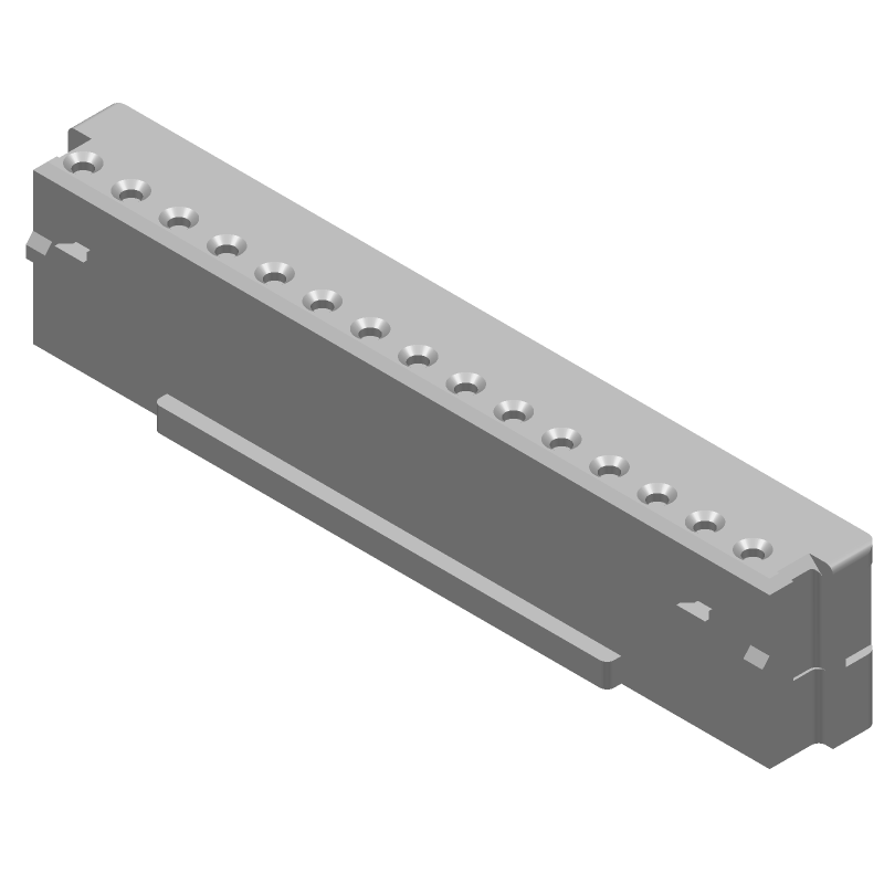 15 Pos 2mm Crimp Wire Housing, Female Socket, 4A, 125V, Natural