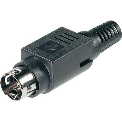 Mains connector Plug, straight BKL Electronic