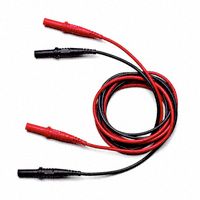 Test Lead Set: 4mm Banana to 4mm Banana, 1kV, 10A, 1.2m