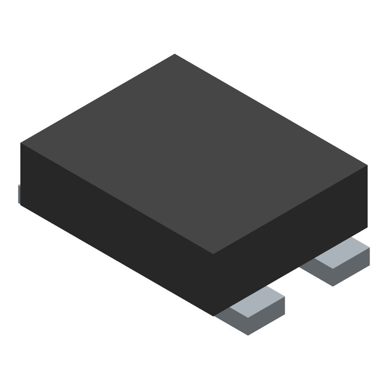 2-Line EMI/RFI Filter, 5V, 100mA, 80R, 0504 SMD