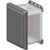 Enclosure;  Flanged;  Polycarbo, UL94V-2;  Gray/Clear;  11.75x9.98x7.45 In;  NEMA4;  I Series