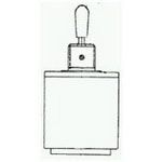 Switch Toggle ON ON ON DP3T Round Lever IWTS 15A 277VAC 250VDC 745.7VA Panel Mount with Threads