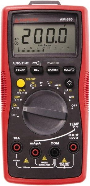 Digital Multimeters Commercial HVAC Digital Multimeter