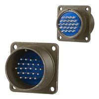 Conn Circular PIN 3 POS Solder ST Box Mount 3 Terminal 1 Port Automotive Medical