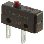 SPDT Snap Action Switch, 5A 250VAC, Plastic Actuator, Quick Connect